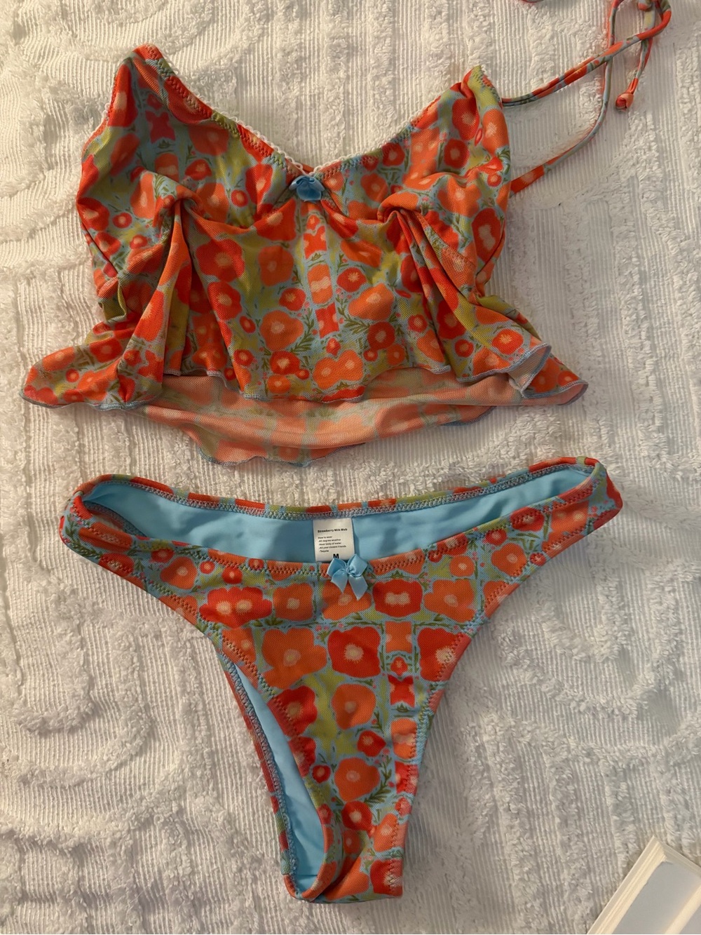 Strawberry Milk Mob Bikini Set